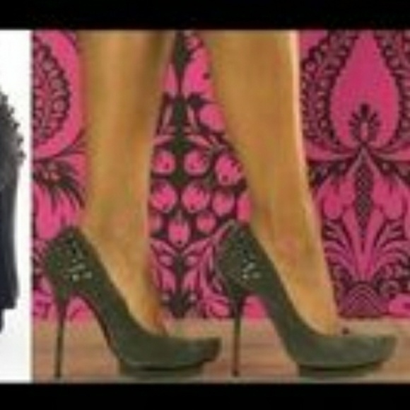 🛍SALE👠Black suede heels - Picture 5 of 5